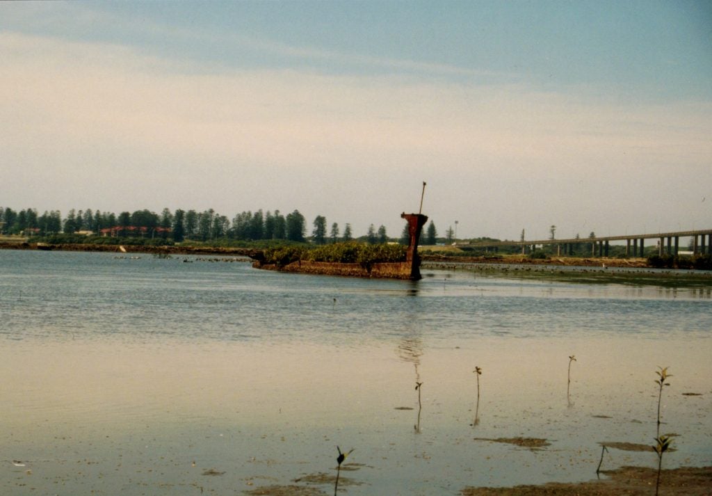 Kooragang Island abandonment site (Nathan Richards Collection)