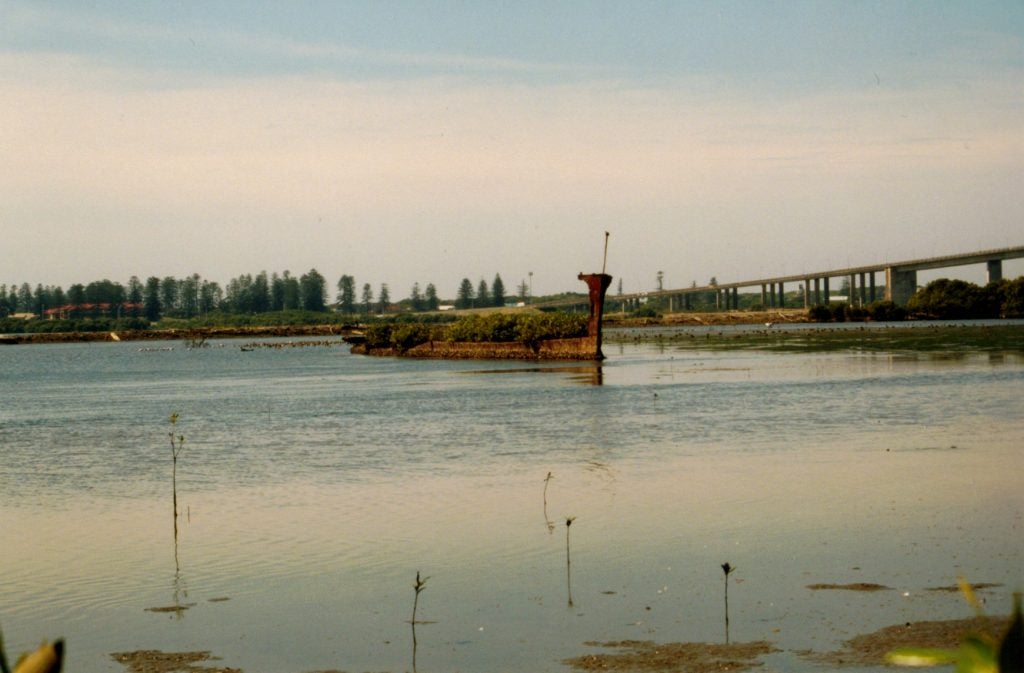 Kooragang Island abandonment site (Nathan Richards Collection)