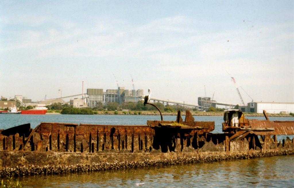 North Stockton Ship Graveyard, Newcastle, New South Wales (Nathan Richards Collection).