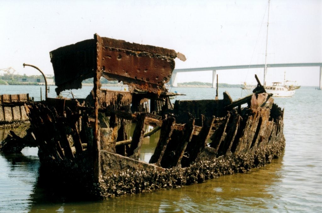 North Stockton Ship Graveyard, Newcastle, New South Wales (Nathan Richards Collection).