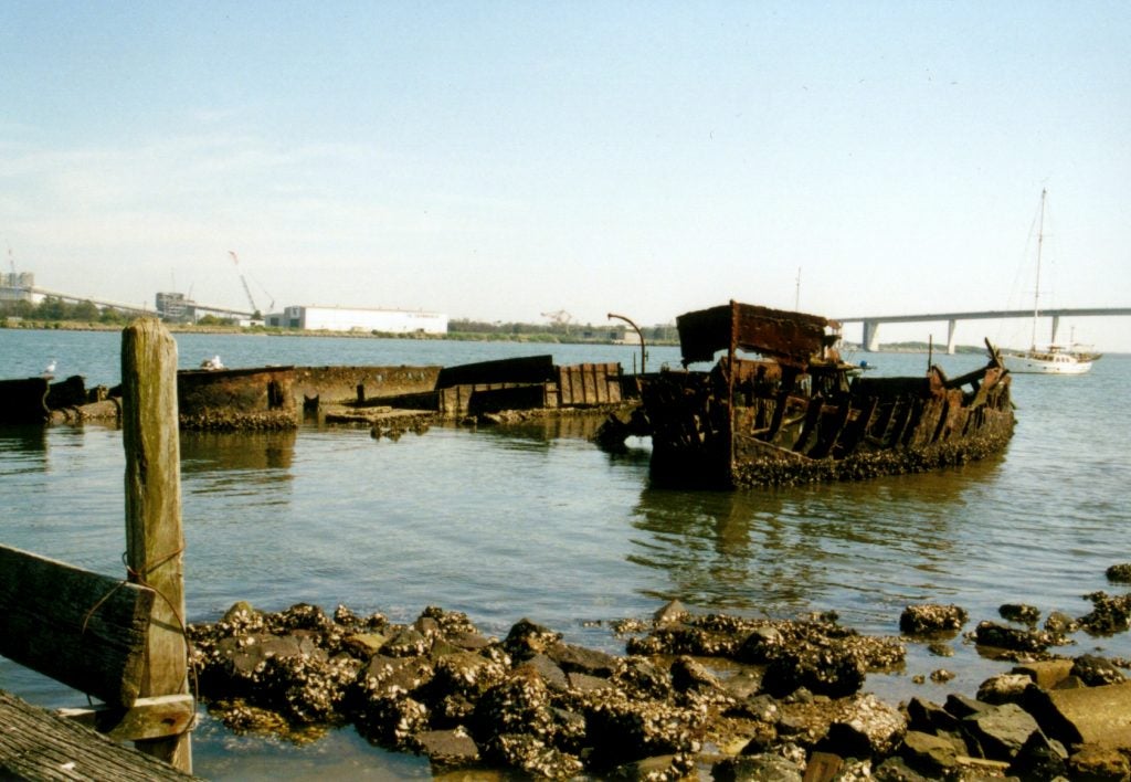 North Stockton Ship Graveyard, Newcastle, New South Wales (Nathan Richards Collection).