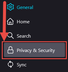 click privacy and security