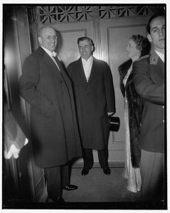 Henry Wallace (center, 1937 or 38), Progressive Party candidate for president in 1948. Mary Price ran the Wallace campaign in North Carolina as well as conducting her own gubernatorial effort.  Source: Harris & Ewing Collection, Library of Congress Prints and Photographs Division: http://www.loc.gov/pictures/item/hec2009010746/