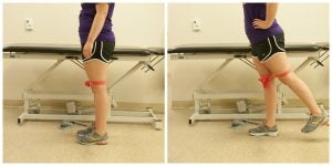 Standing Hip Extension with TB