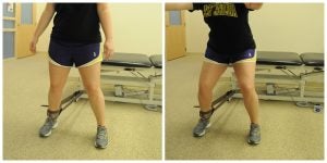 Tibial Posterior Self Mob with squat