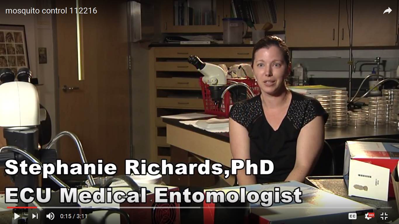You are currently viewing Dr. Richards Featured in a Carteret County Public Health Department Video on Mosquito Control
