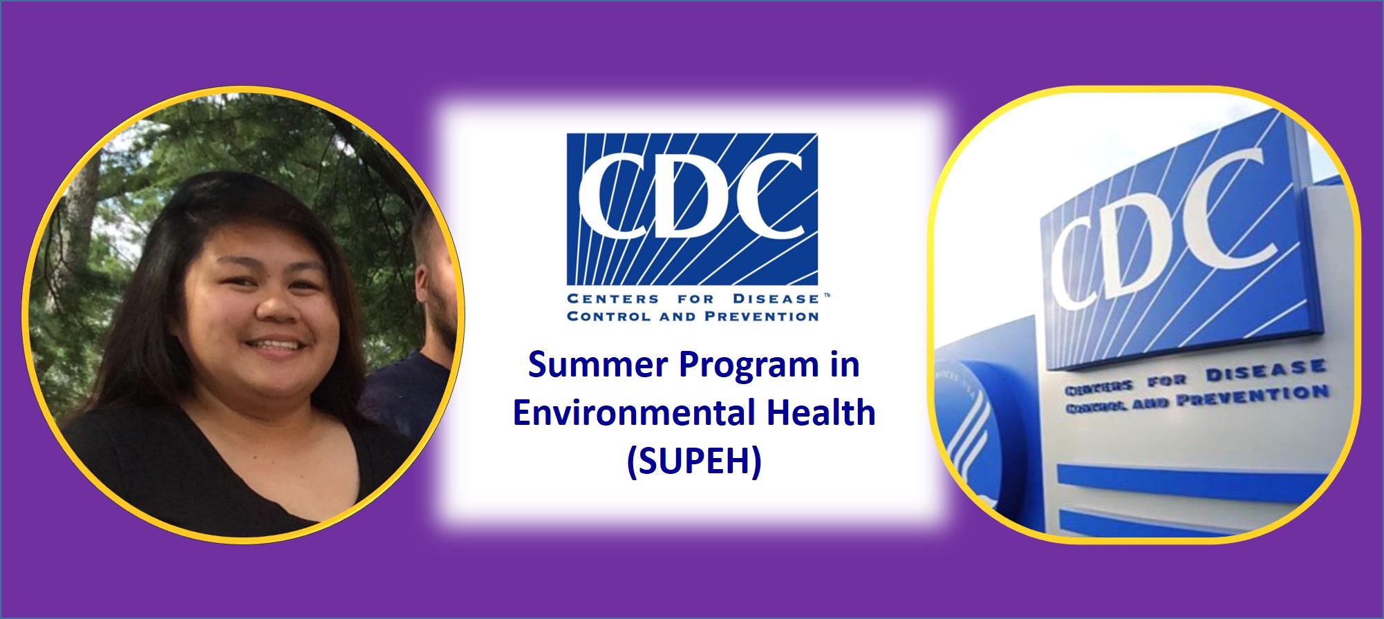 You are currently viewing BS Environmental Health Student Accepted into CDC Summer Internship