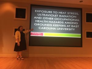 Read more about the article MS Environmental Health Alumna Presents at the Deep South Center Research Symposium 2017