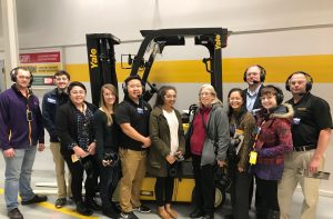 Read more about the article ECU AIHA and ASSE Student Chapters on a Hyster-Yale Field Trip