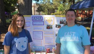 Read more about the article AIHA ECU Student Section at Get A Clue Involvement Fair 2018