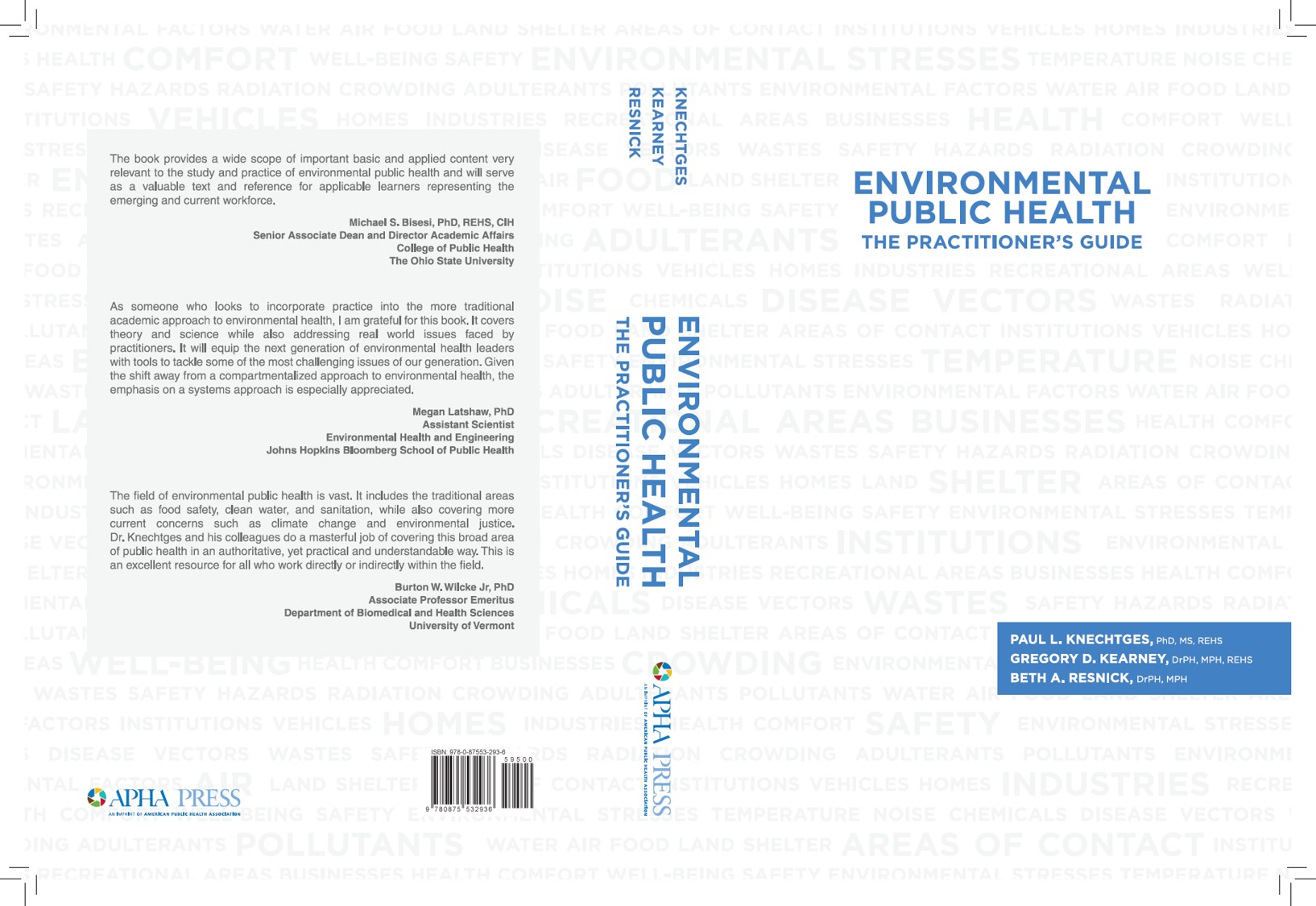 Read more about the article Environmental Health (EH) Faculty as Authors of APHA EH Book