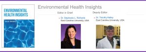 Read more about the article Dr. Richards as New Editor-in-Chief of Environmental Health Insights