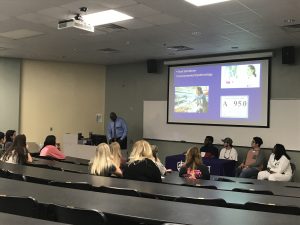 Read more about the article Mr. Hill Speaks Environmental Health at ECU Admitted Students’ Day