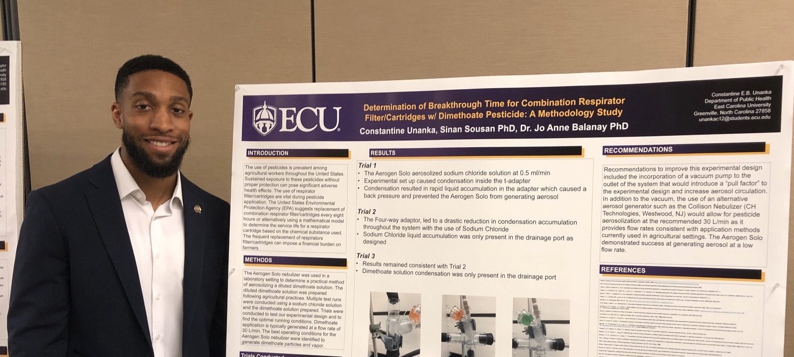 You are currently viewing MPH/MSEH Student Presents Poster during Spring 2019 MPH Professional Paper Presentation