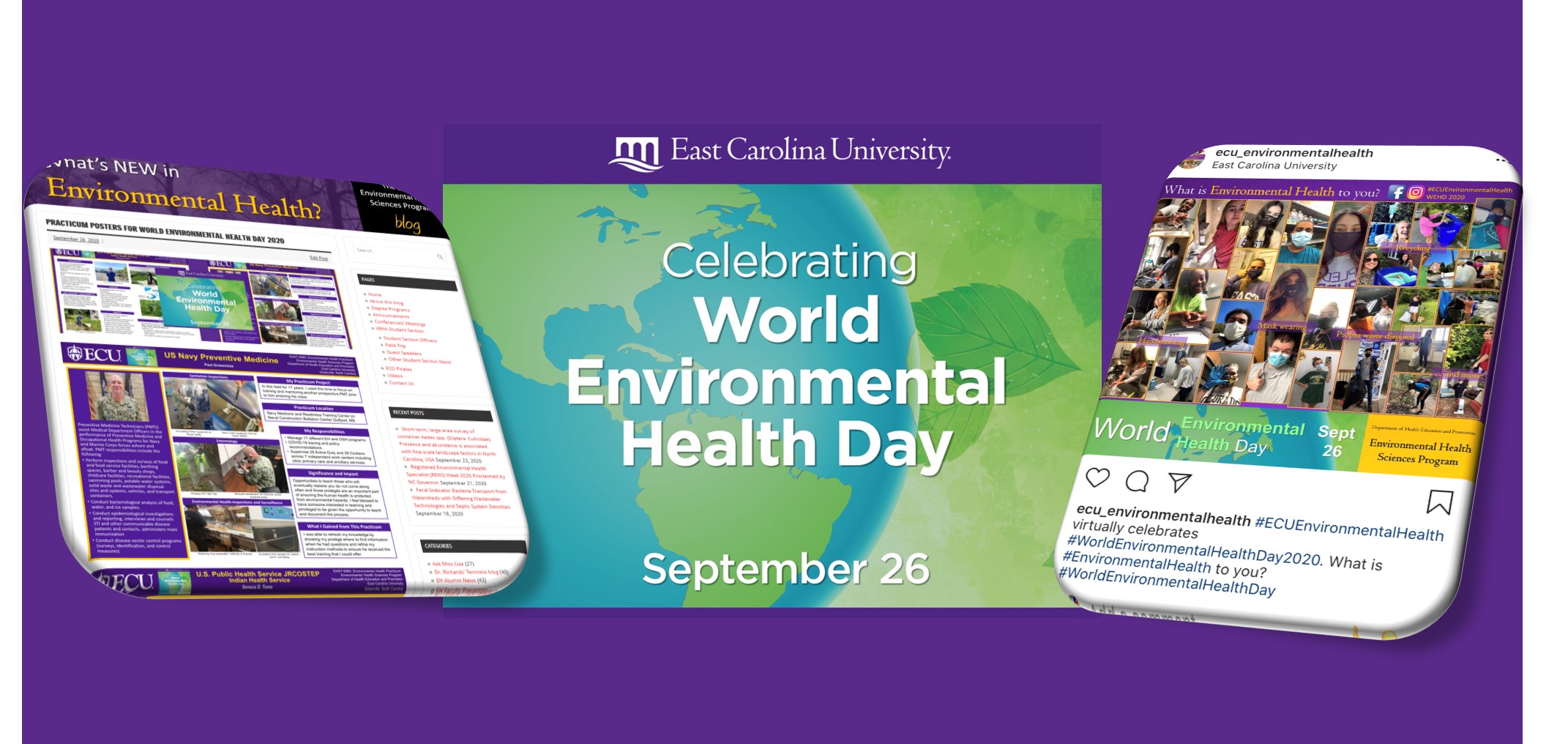 You are currently viewing World Environmental Health Day 2020 at ECU