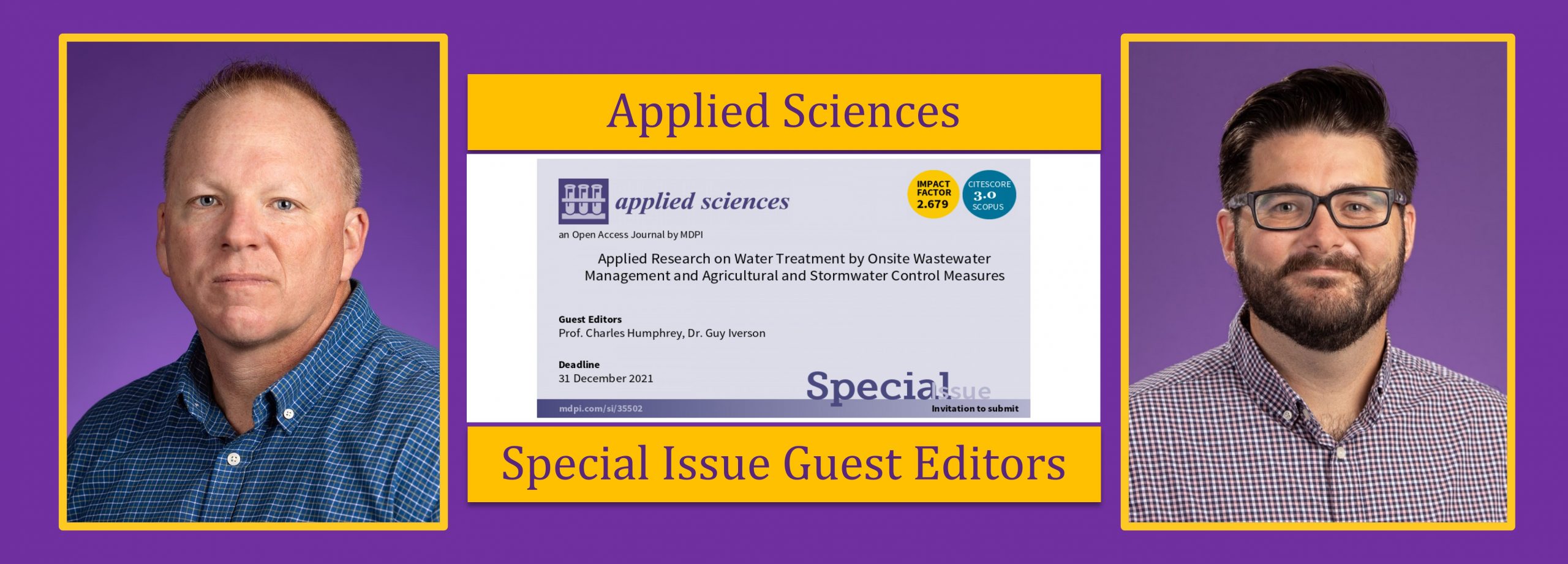 Read more about the article Drs. Humphrey and Iverson Serve as Special Issue Guest Editors