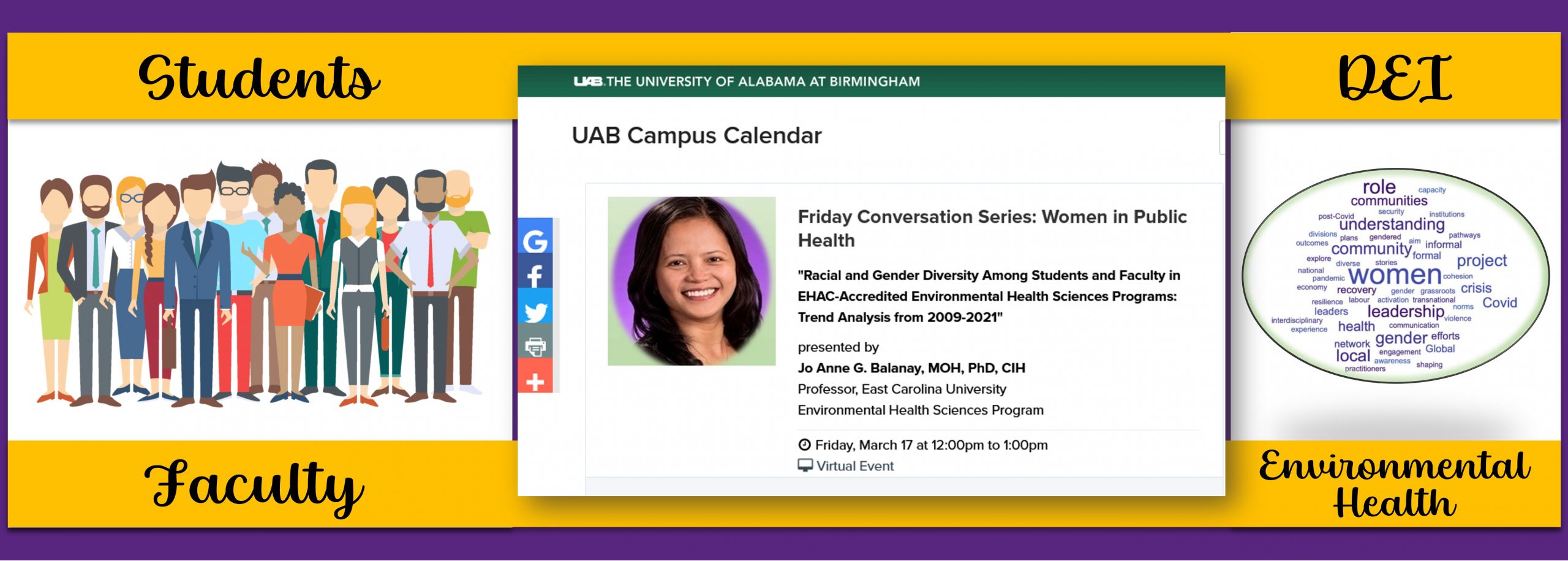 Read more about the article Dr. Balanay Presents at UAB Women in Public Health Seminar