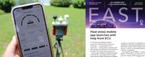 Read more about the article Dr. Balanay Featured in East Magazine for Heat Stress App