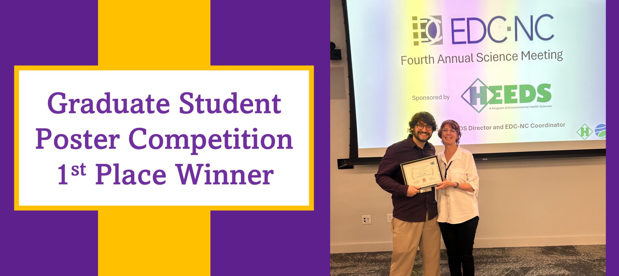 Read more about the article MSEH Student Wins 1st Place in EDC-NC Poster Competition