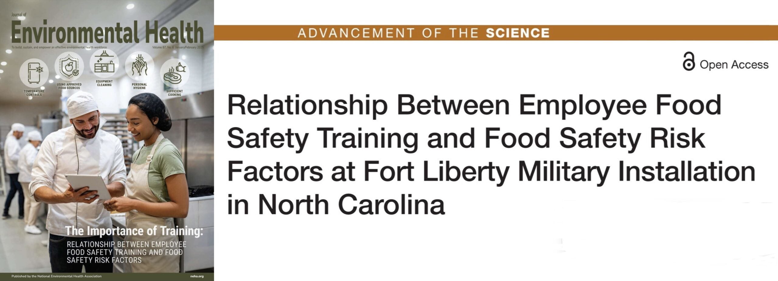 Read more about the article Relationship Between Employee Food Safety Training and Food Safety Risk Factors at Fort Liberty Military Installation in North Carolina