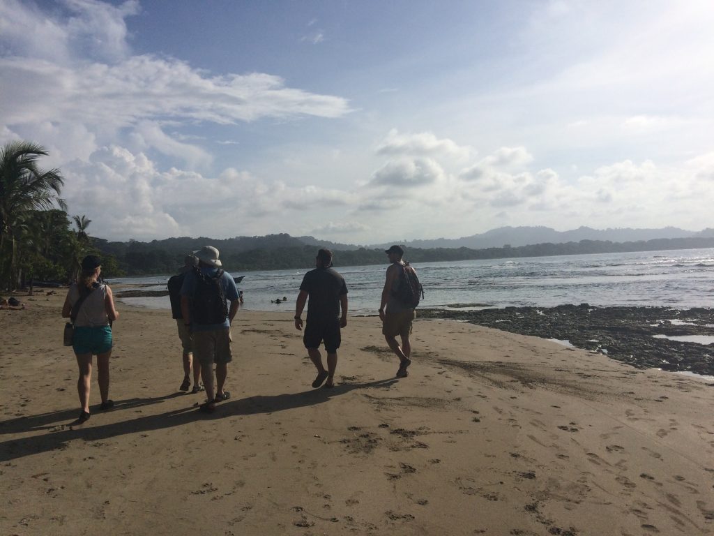 Leadership team explores Puerto Viejo