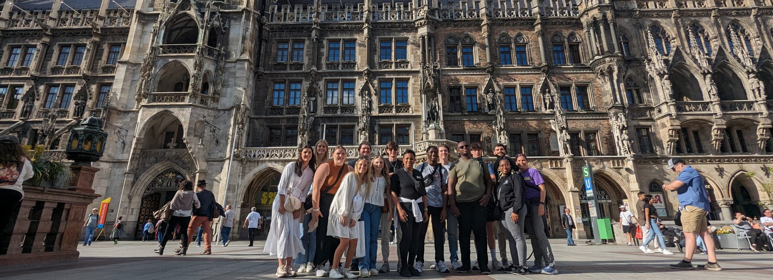 Study abroad group in Munich Germany