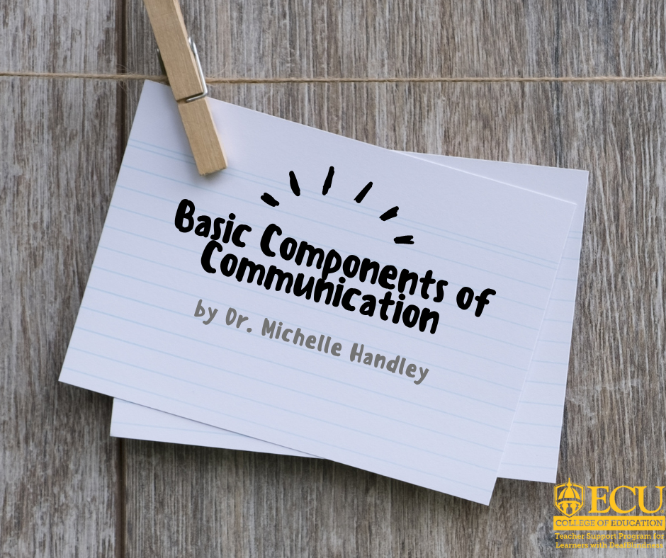 Basic Components of Communication by Dr. Michelle Handley